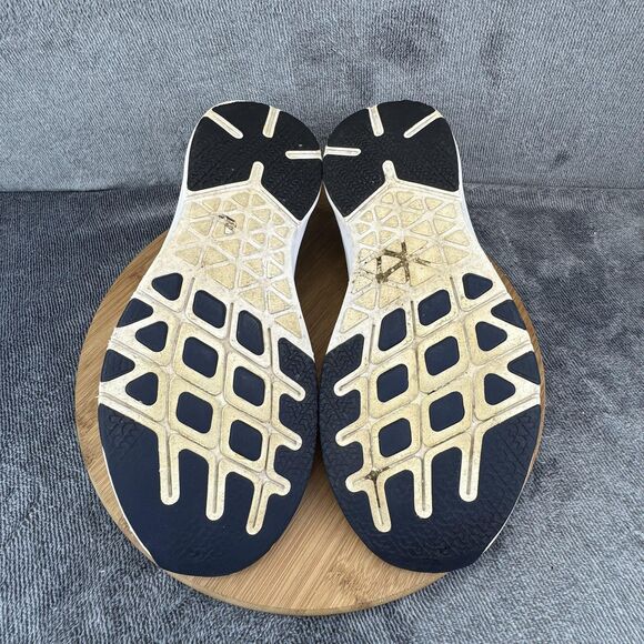 Michigan Wolverines Shoes Mens 11 Navy Maize Nike Free Trainer 5.0 V6 AMP NCAA - Picture 8 of 11